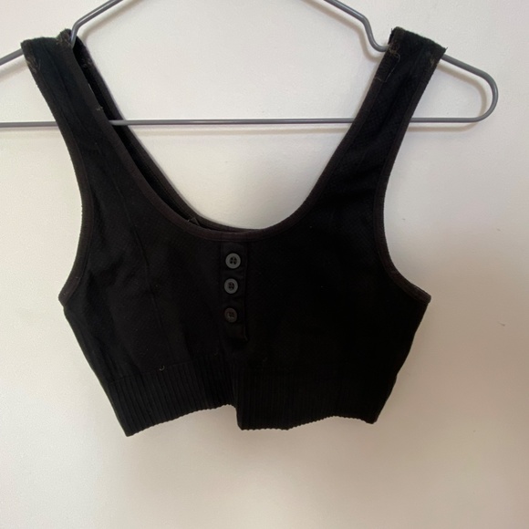 Gymshark Power Down Croplette Sports Bra Size XS - Picture 2 of 4
